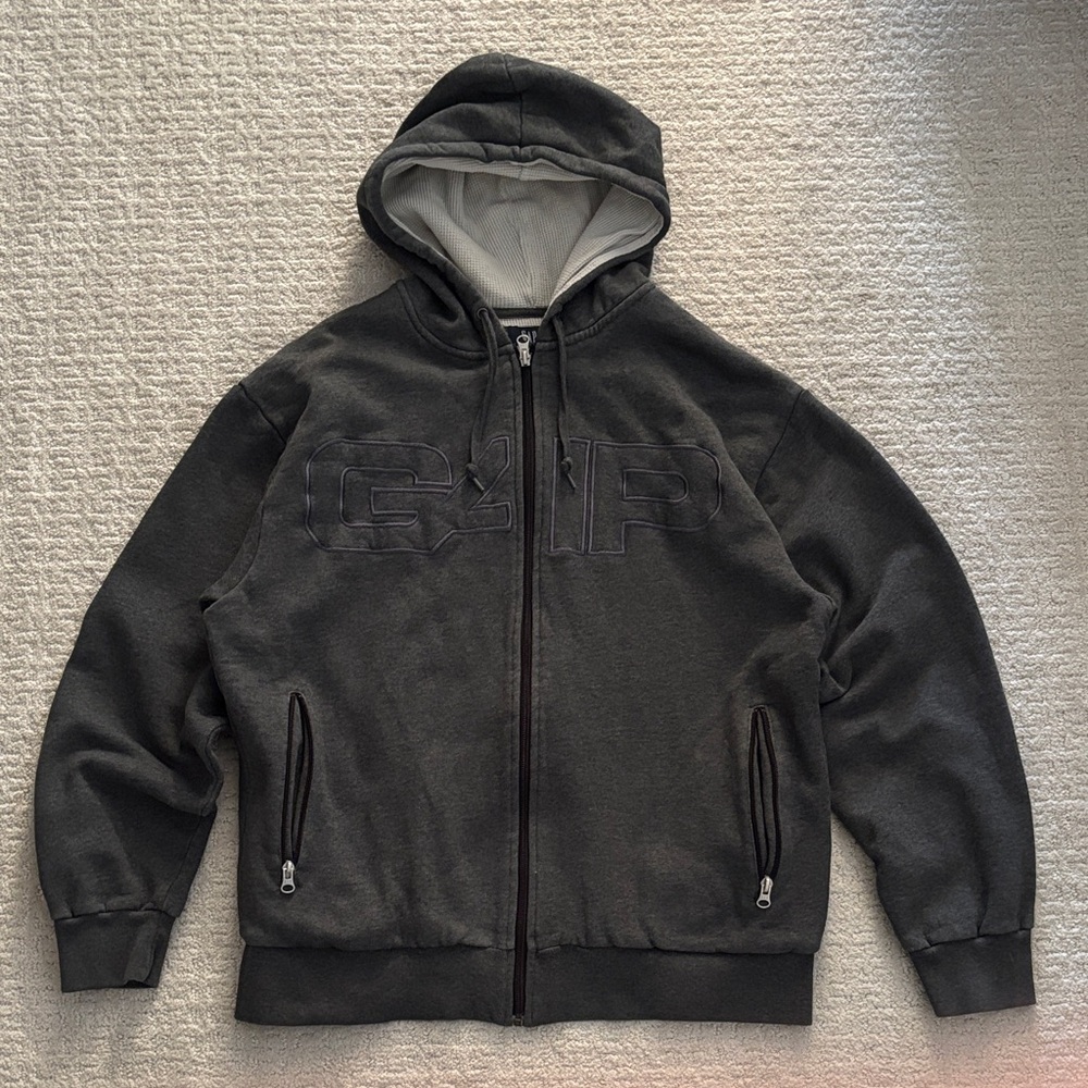 GAP thermal lined Zip-Up Sweater